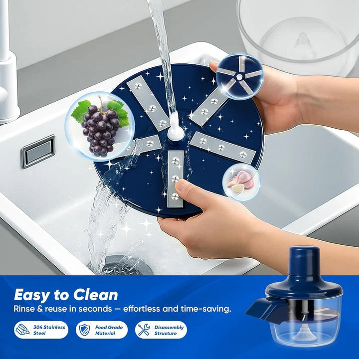 Electric Veggie & Garlic Skin Remover | One-Touch Effortless Peeling Machine