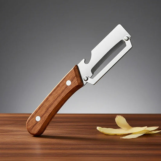 DuoEdge™ - Stainless Steel Peeler & Bottle Opener