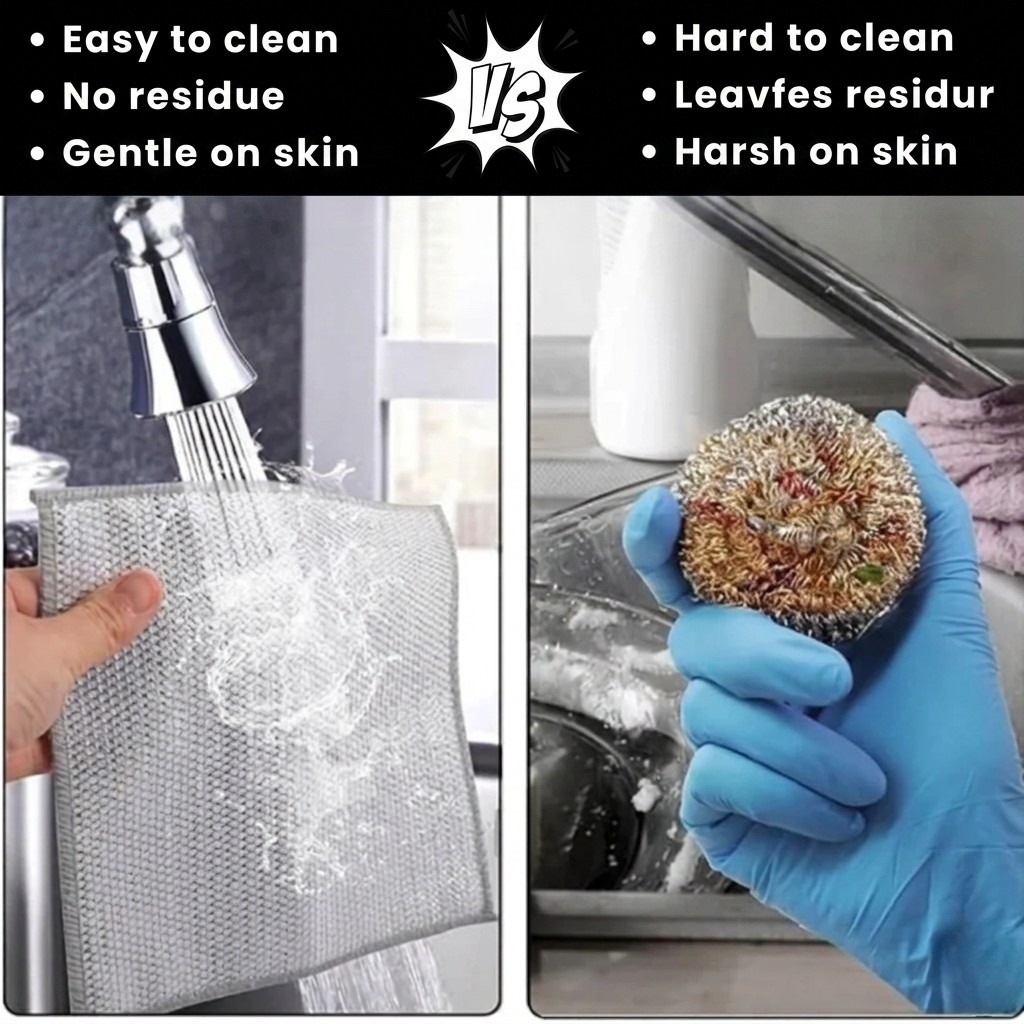 ZeroScratch Wire Kitchen Cloth 🔥 BUY 10 GET 10 FREE 🔥