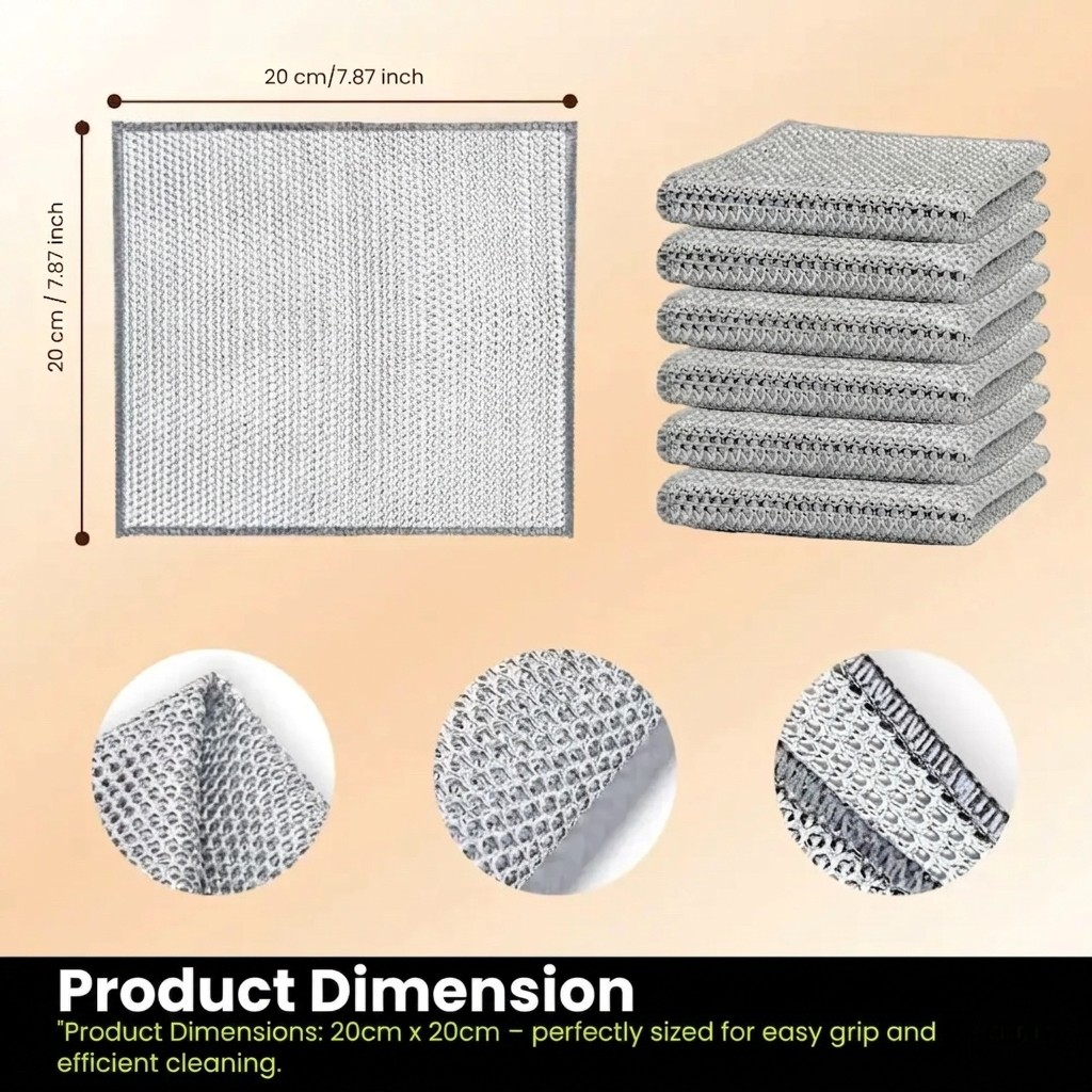 ZeroScratch Wire Kitchen Cloth 🔥 BUY 10 GET 10 FREE 🔥