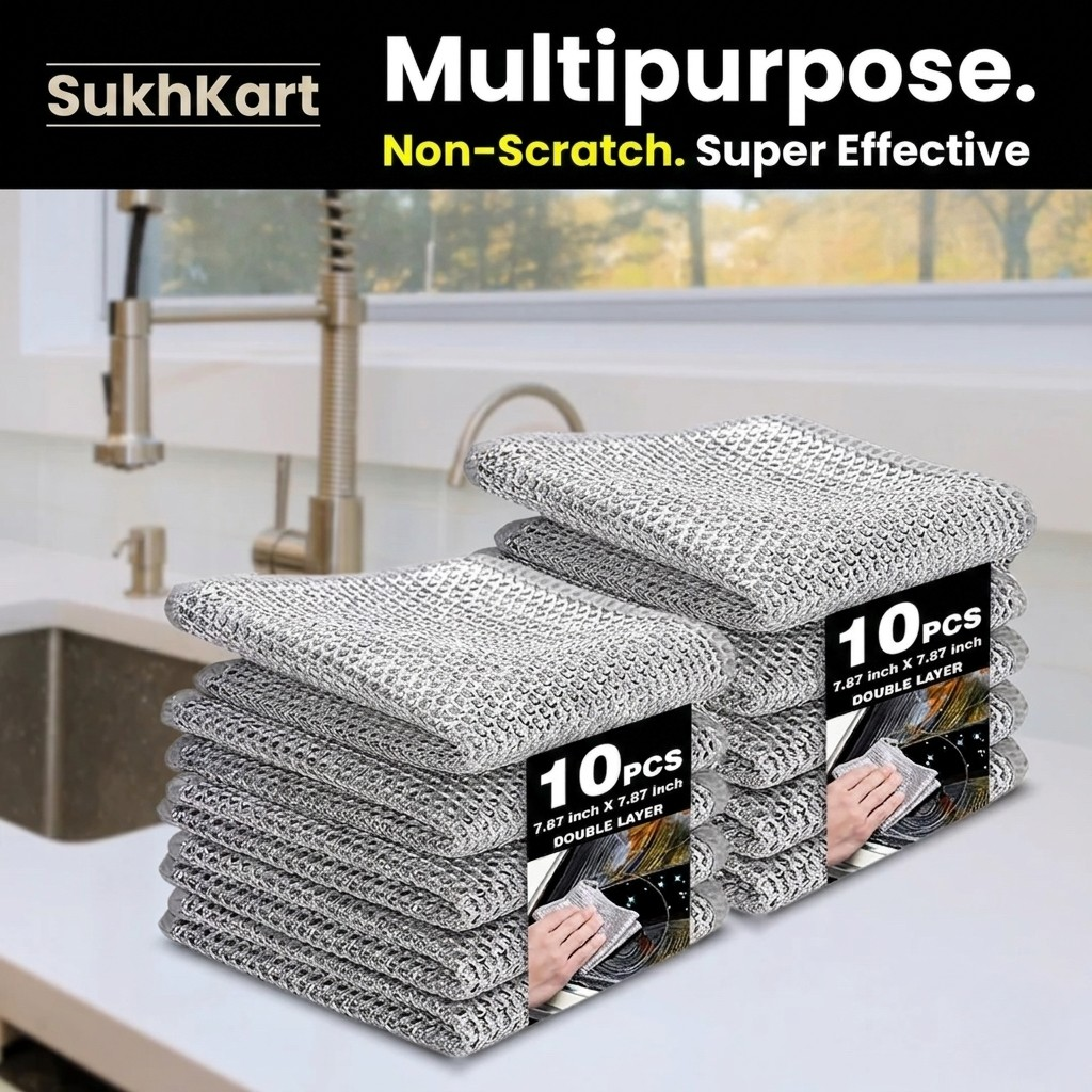 ZeroScratch Wire Kitchen Cloth 🔥 BUY 10 GET 10 FREE 🔥